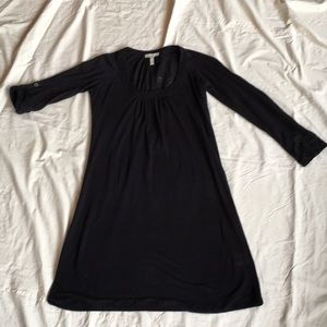 Joie linen jersey 3/4 length sleeved dress